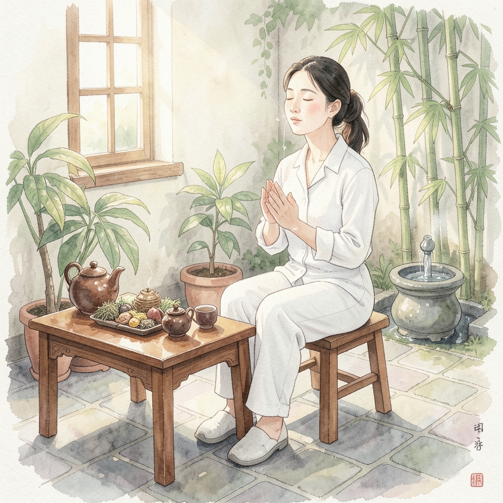 深呼吸並放鬆