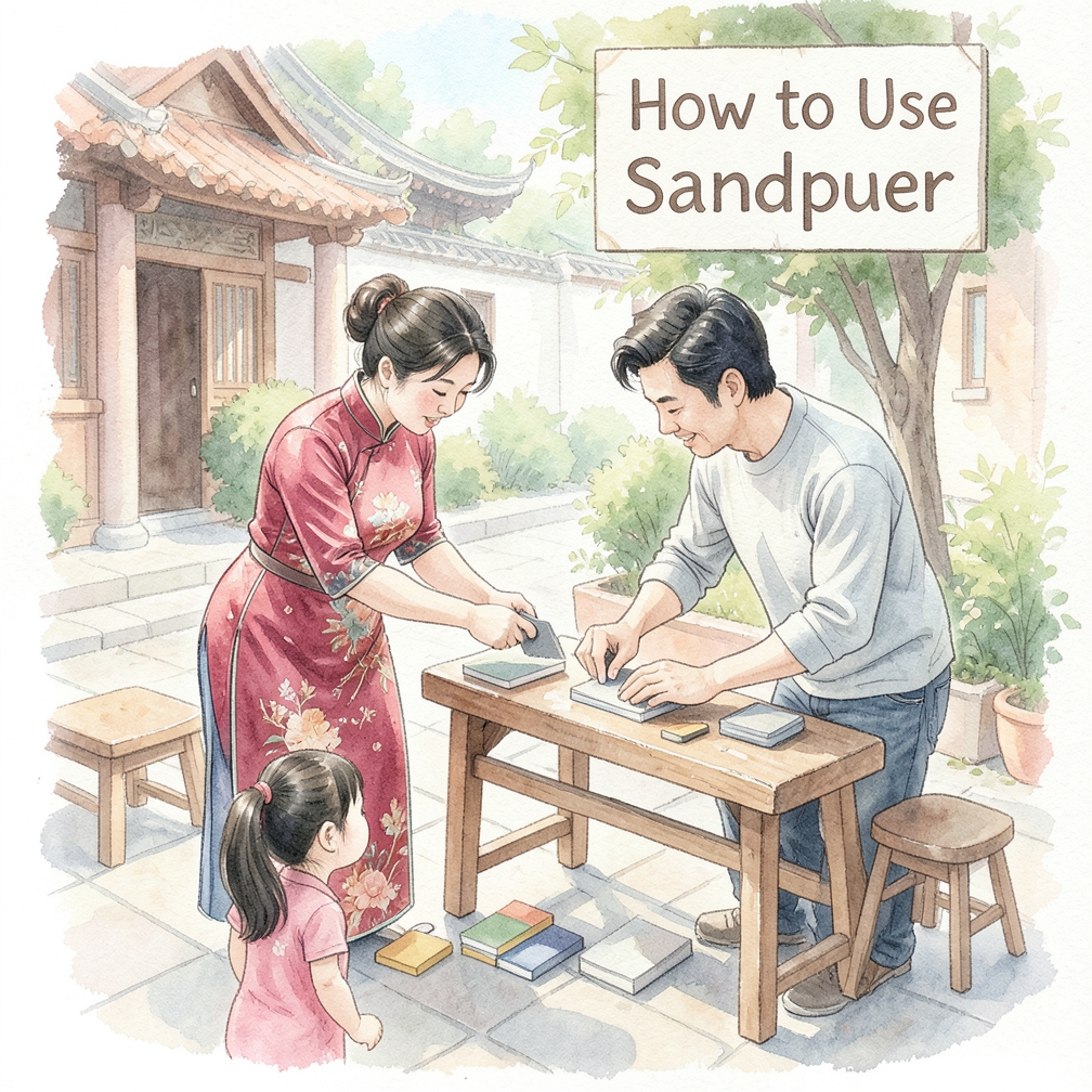 如何正确使用砂纸