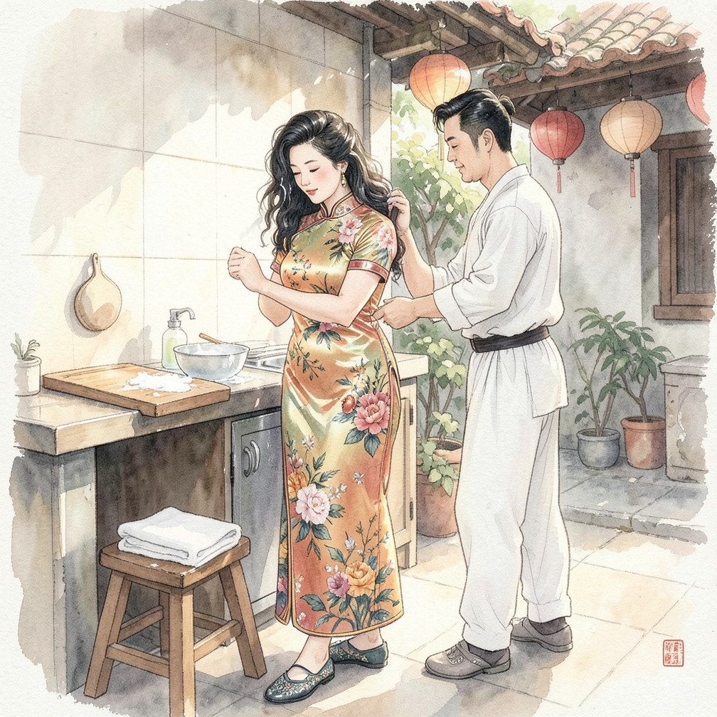 如何正确洗厚发