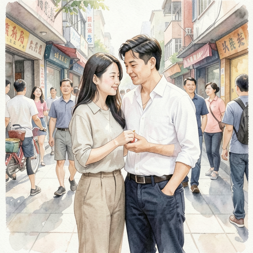 判断他是否愿意为你付出实际行动