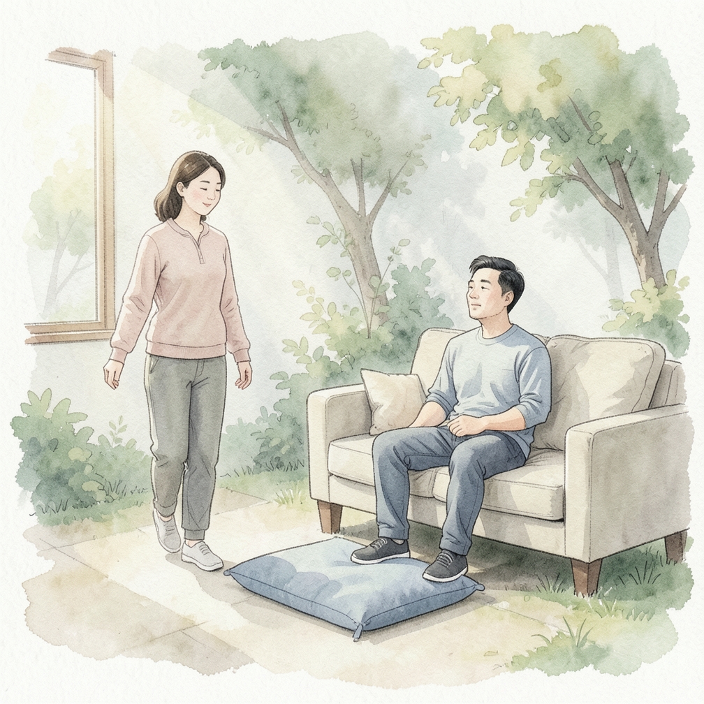 减少身体压力