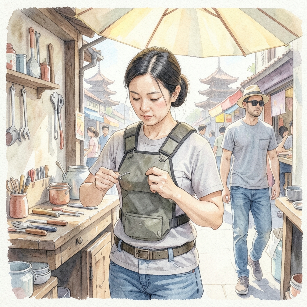 步骤 3: 佩戴护具