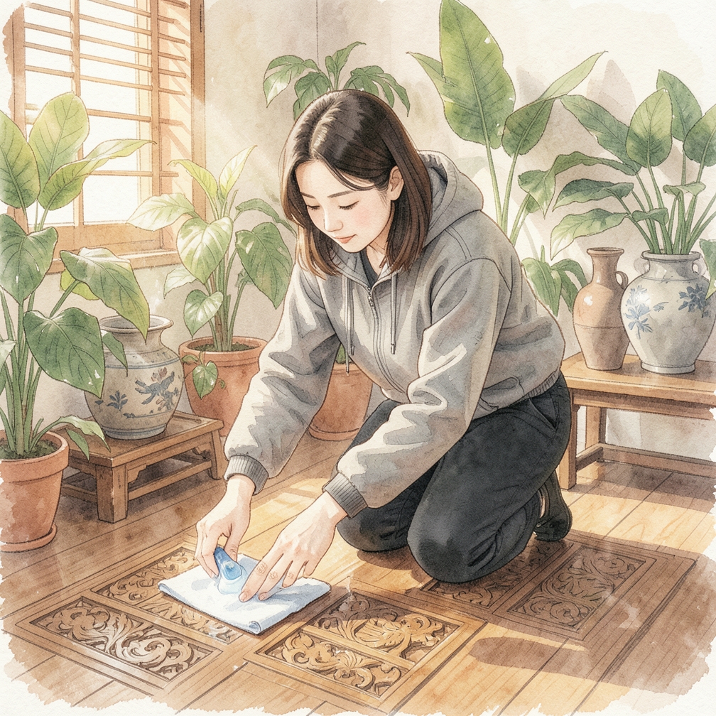 如何正確清潔複合地板而不損壞表面