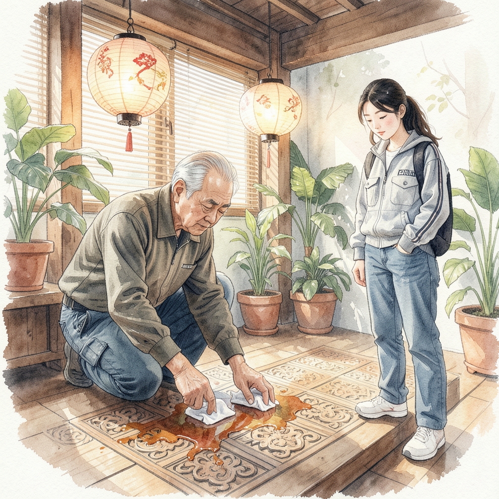 處理頑固污漬和 spills