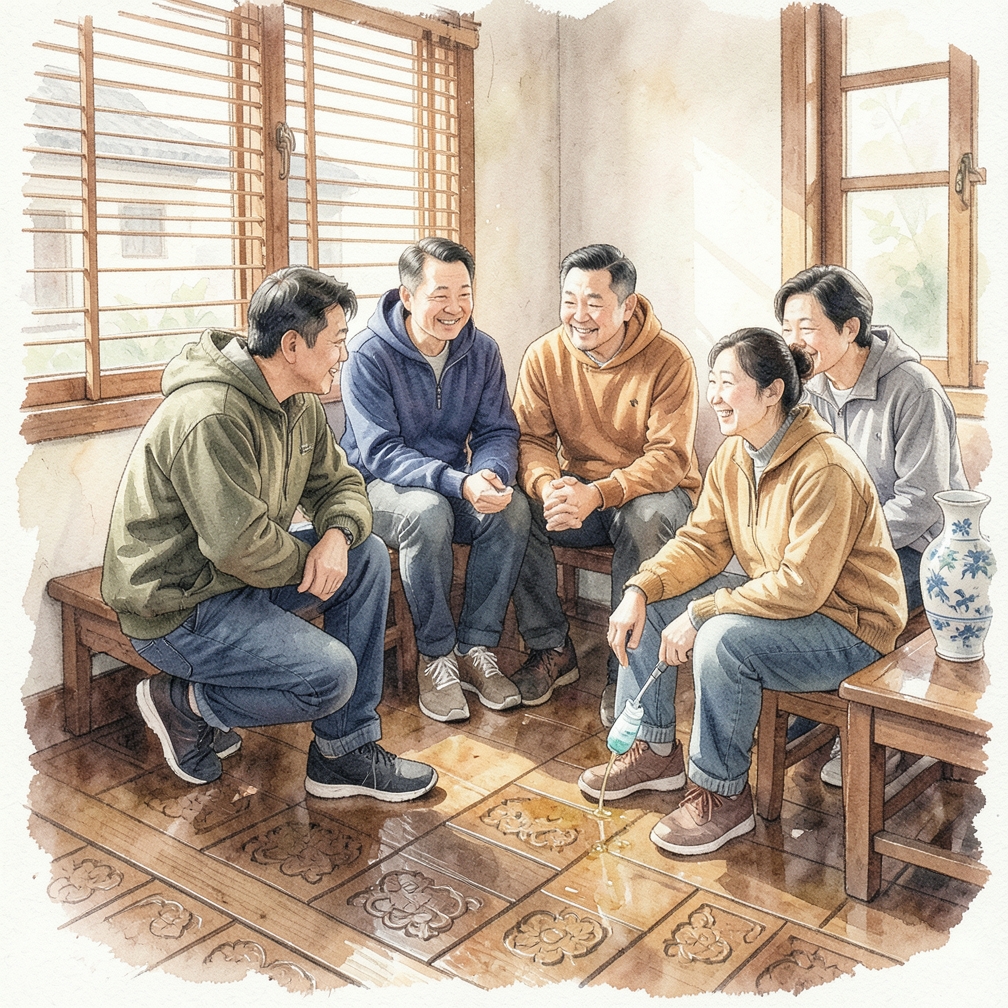 準備複合地板專用清潔劑