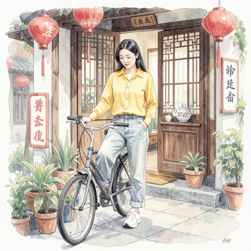 如何安全地从自行车上下来