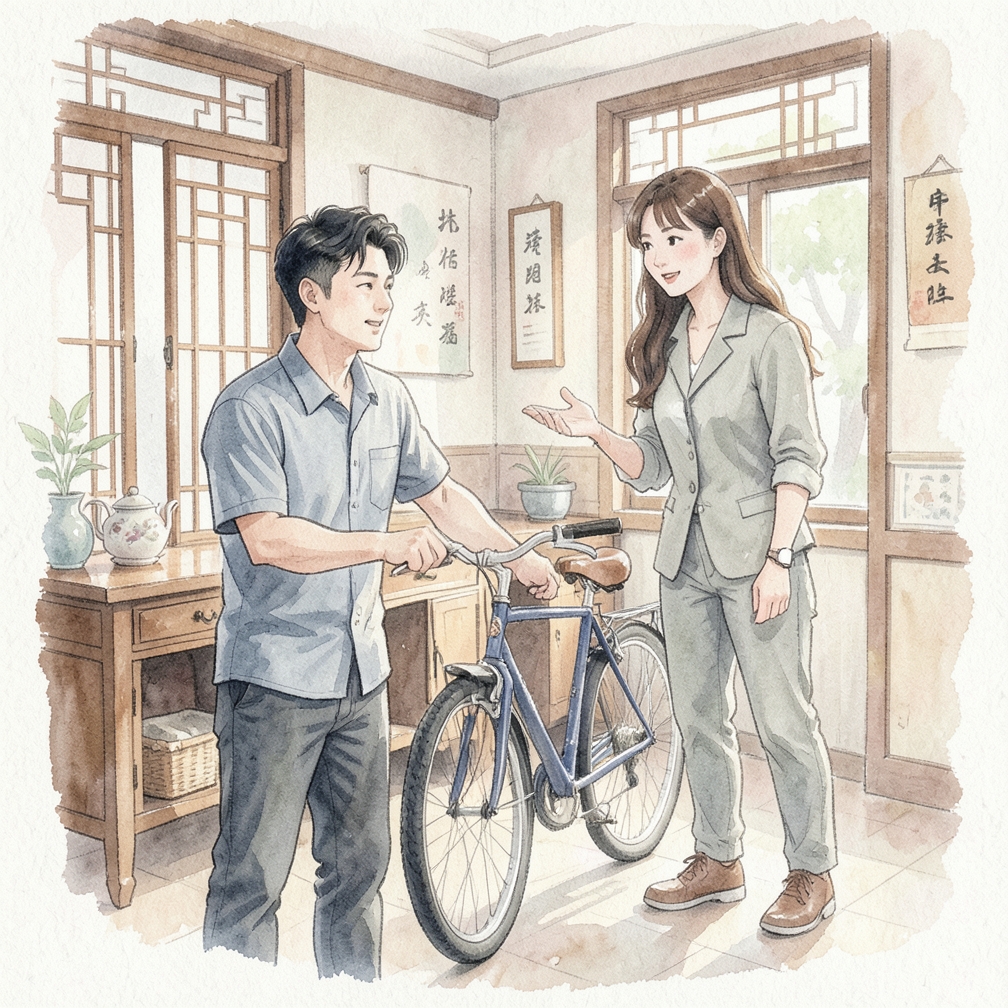 确保自行车安全