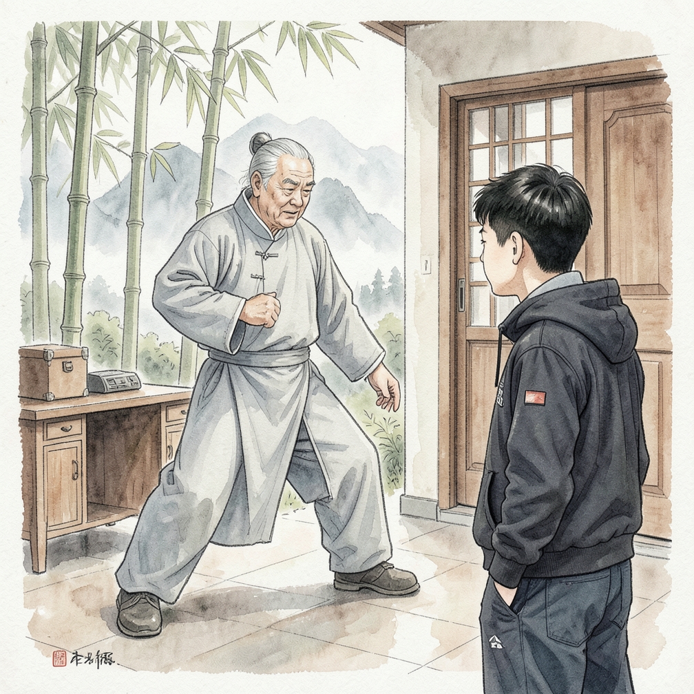 通过身体位置建立优势