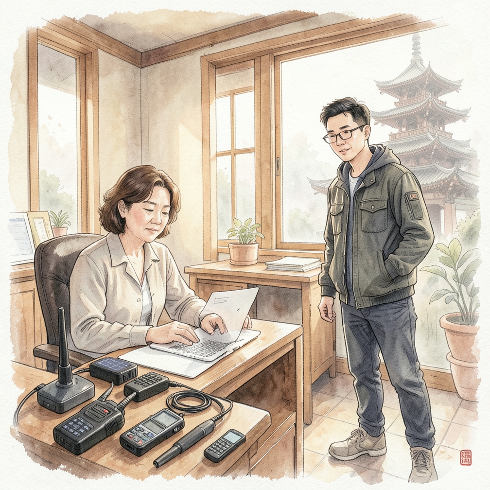 取得通訊裝備