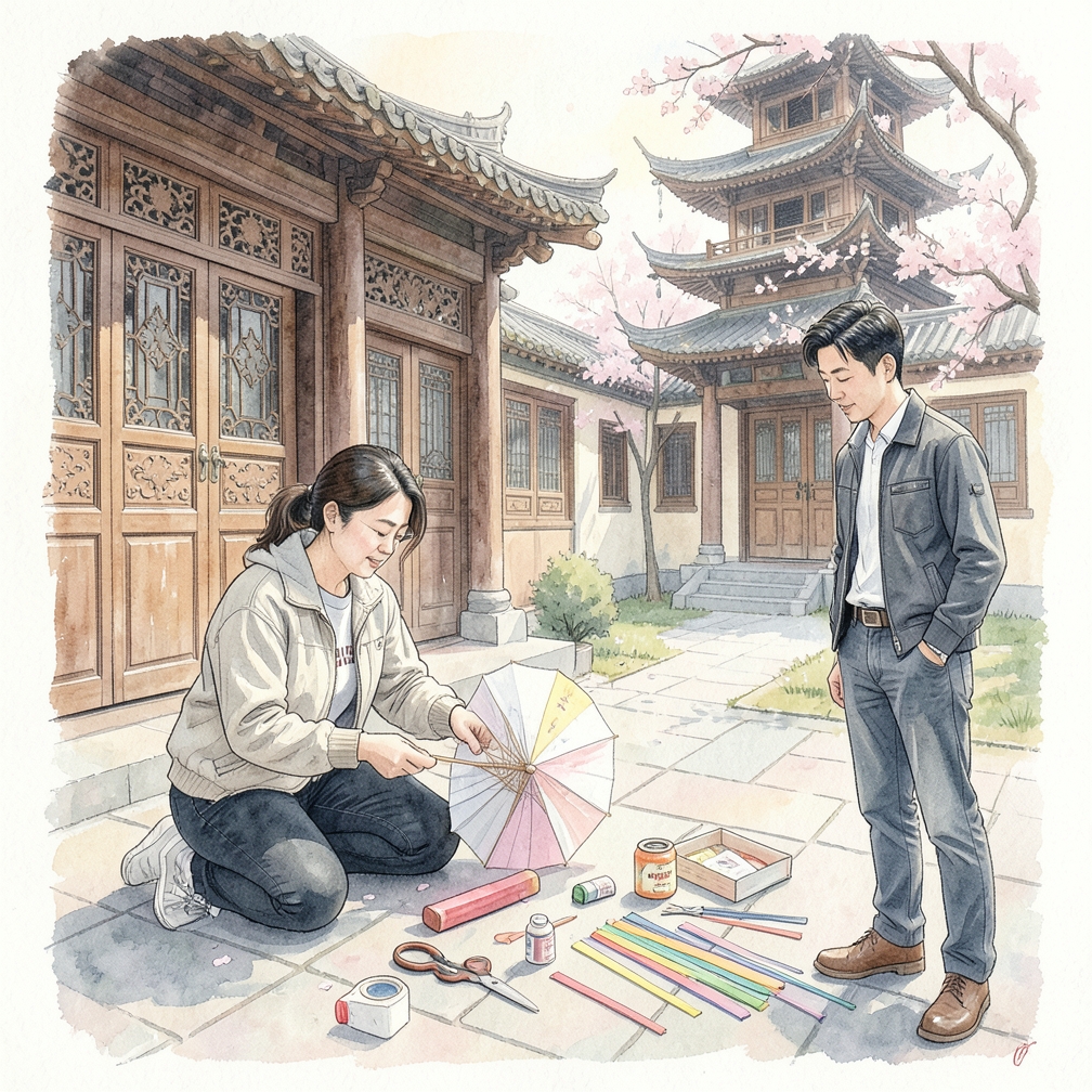 如何一步一步製作紙質雞尾酒傘