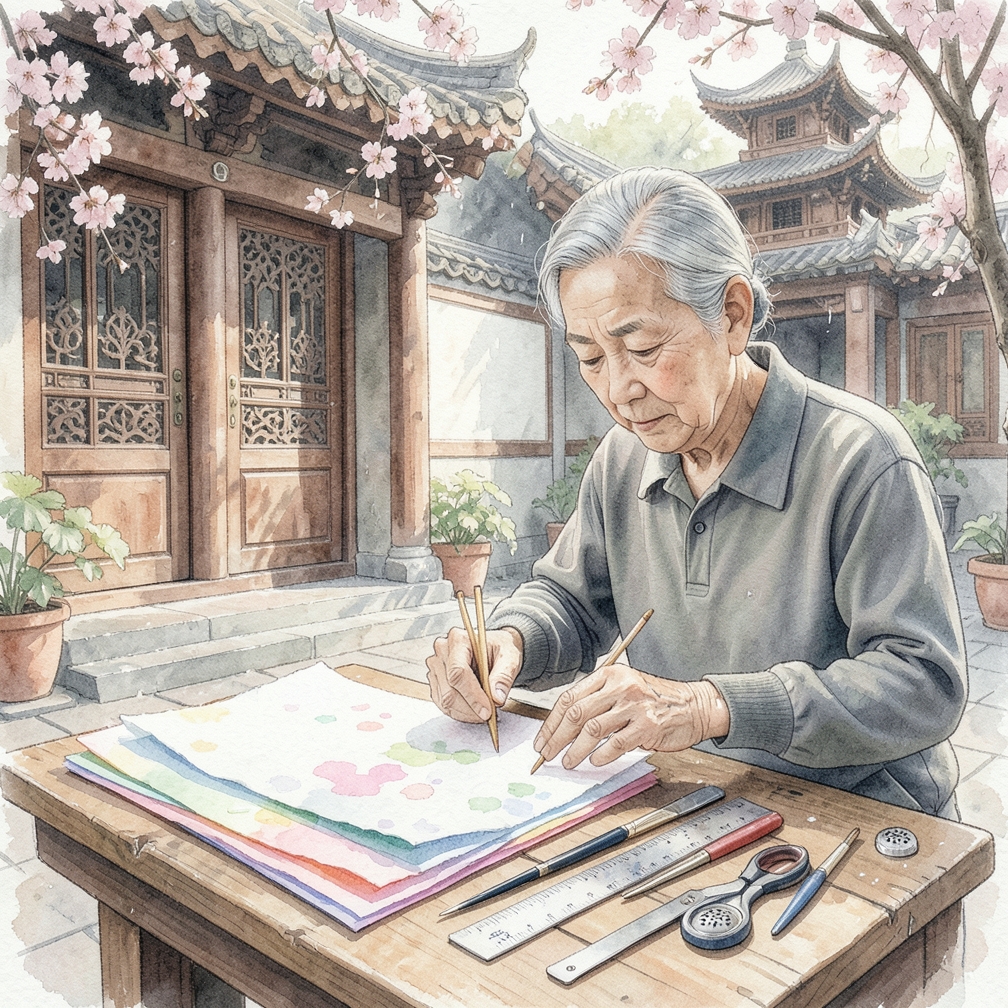 準備紙張與工具