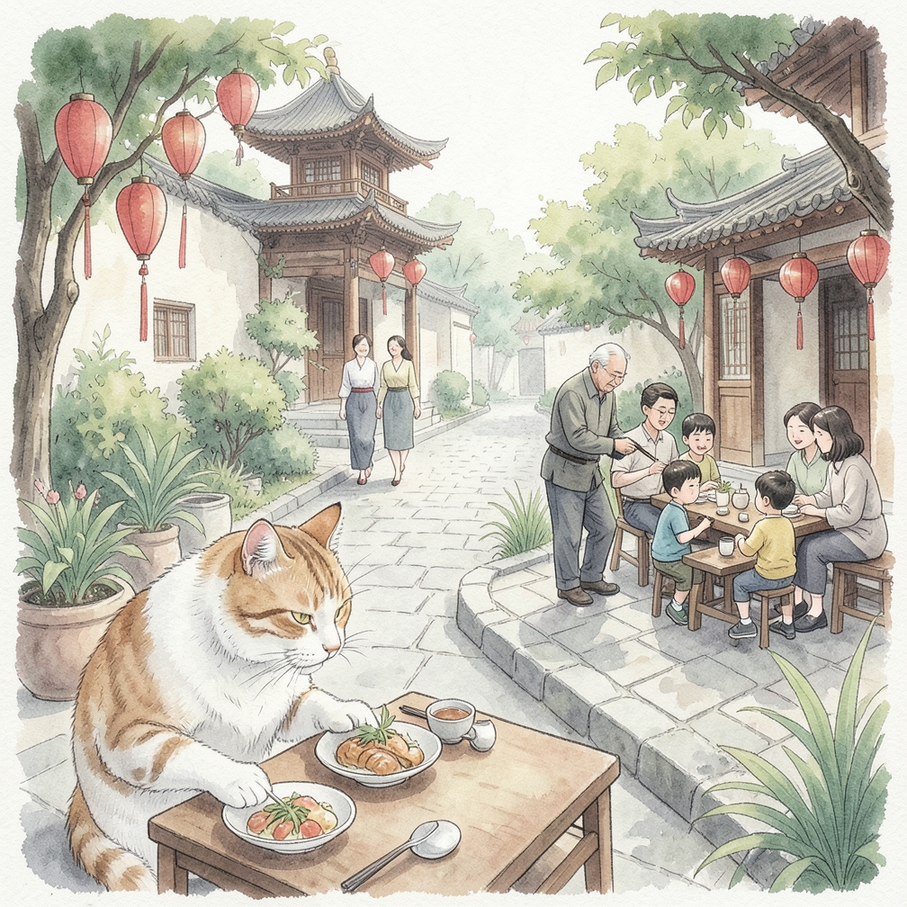 观察猫咪的饮食习惯