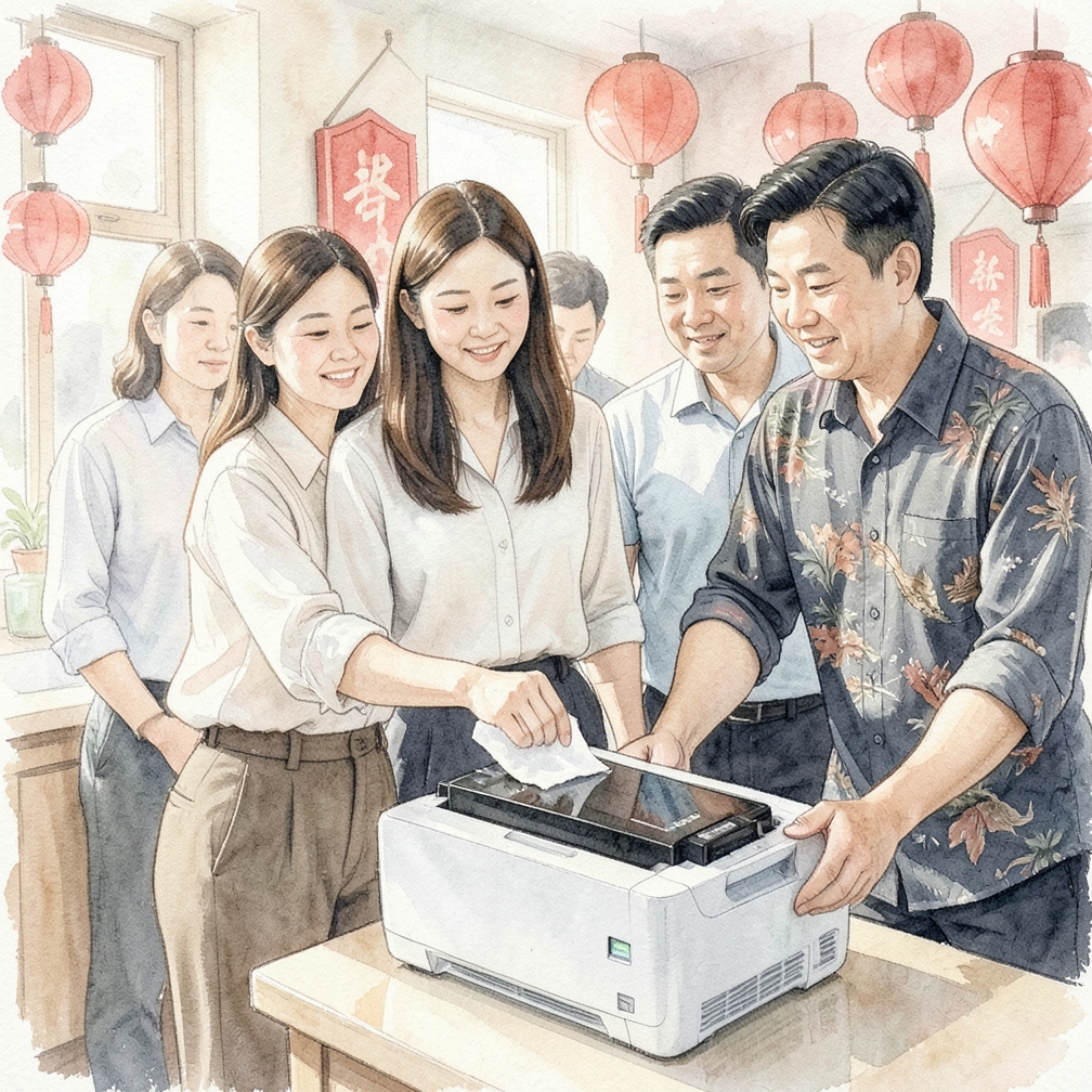 使用酒精清潔墨盒感應器