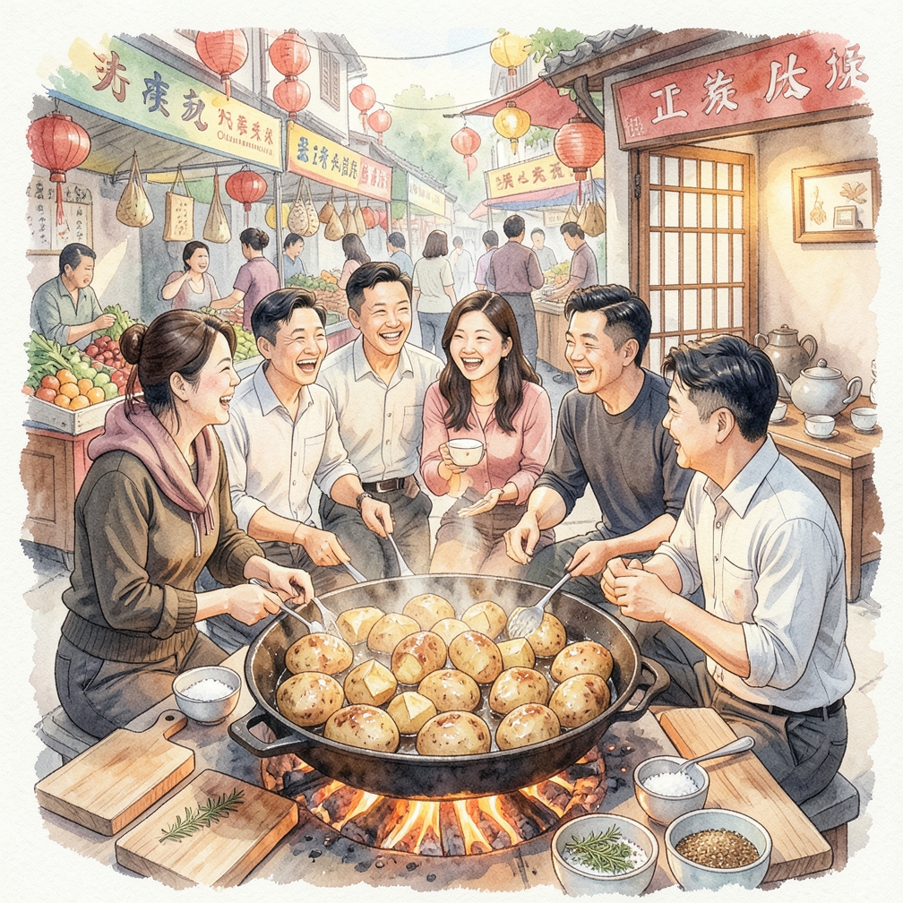 如何一步步烘烤俄克拉荷马土豆