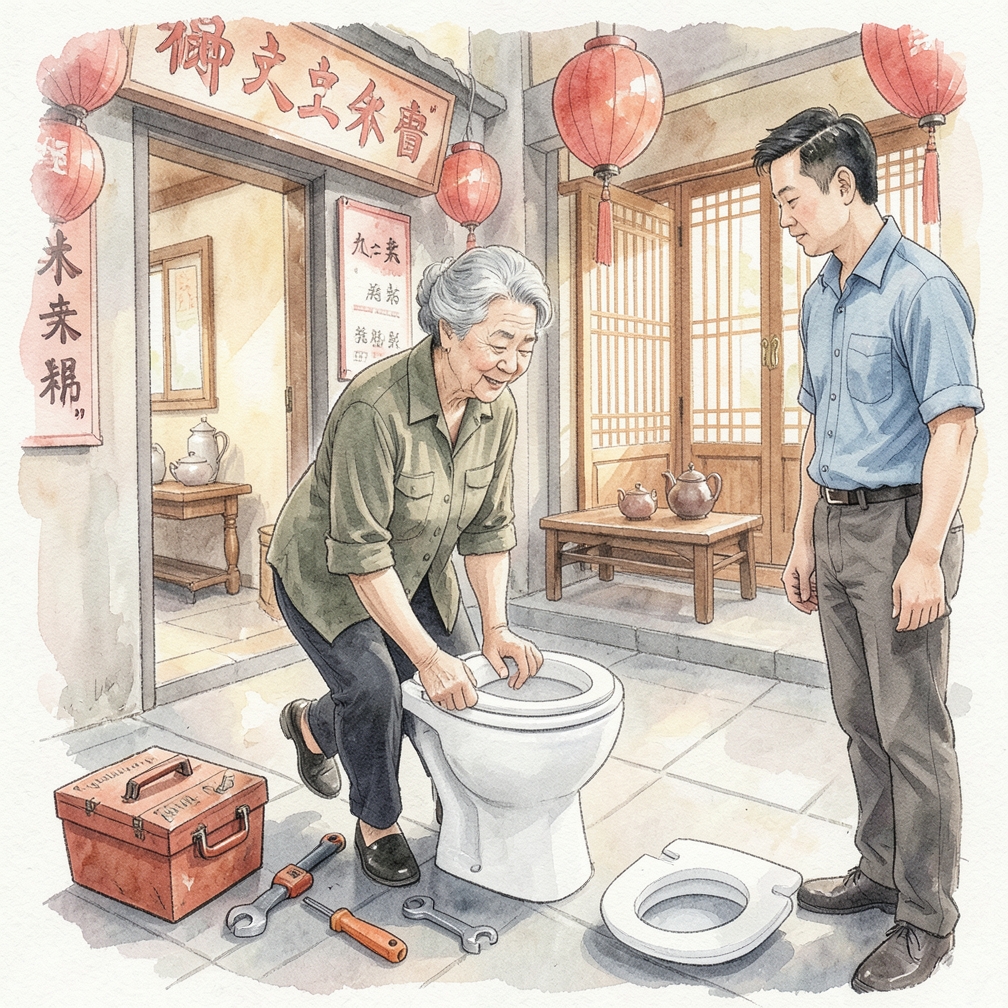 如何在几分钟内用基本工具更换马桶座圈