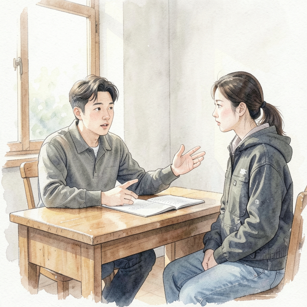 向他人講解