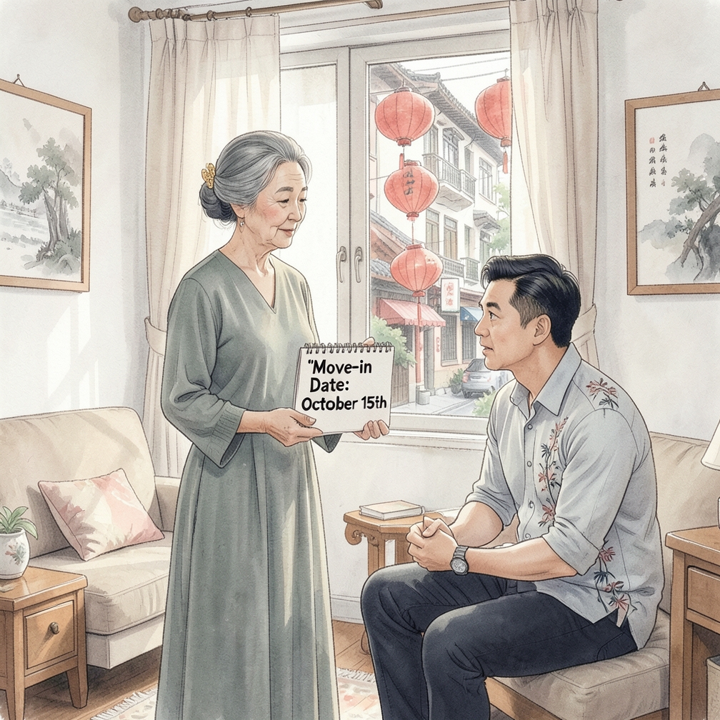 確認新居的入住日期