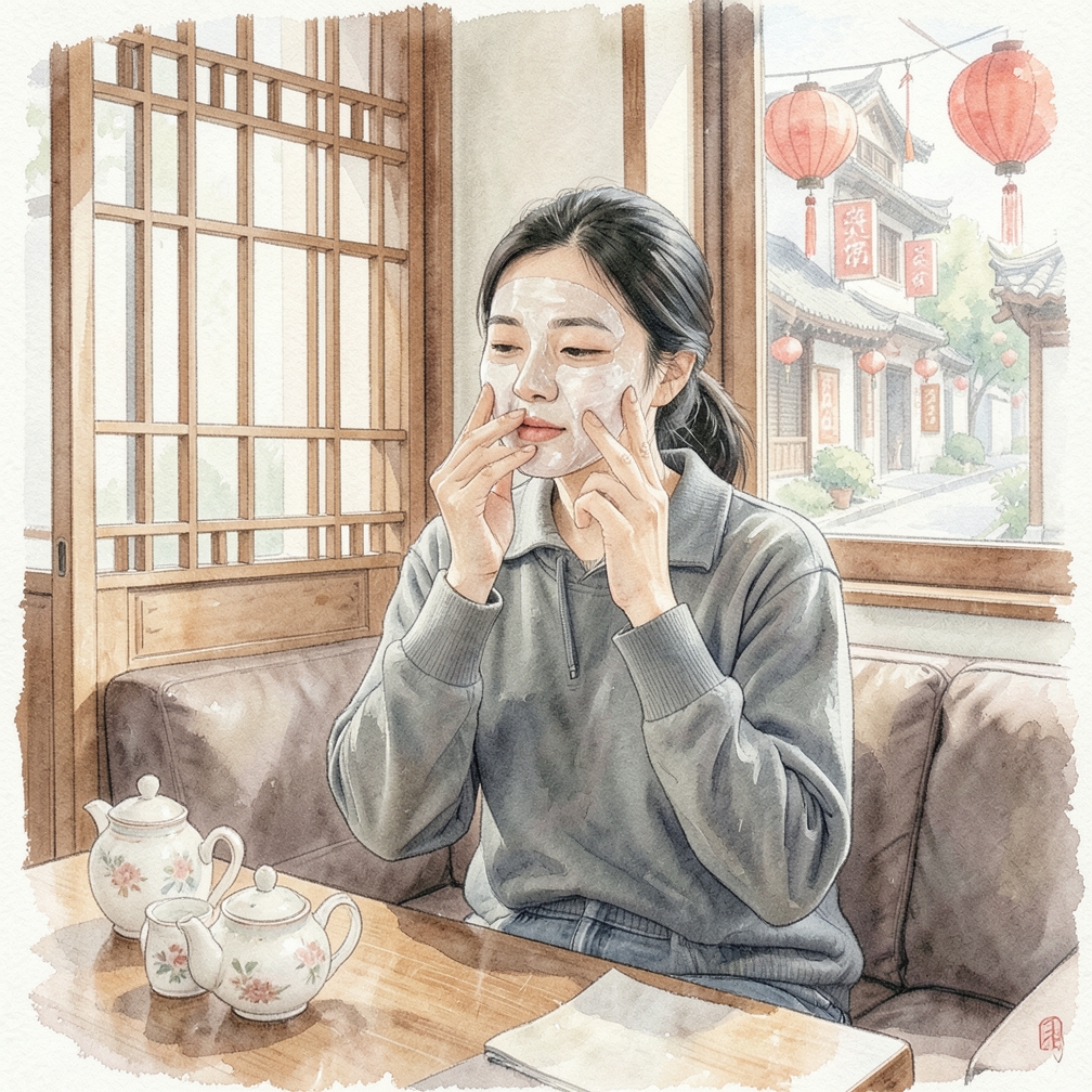 每周使用一次果酸面膜