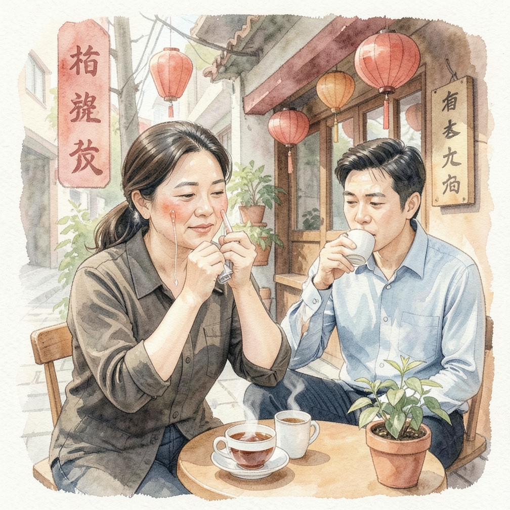 使用维生素C精华液