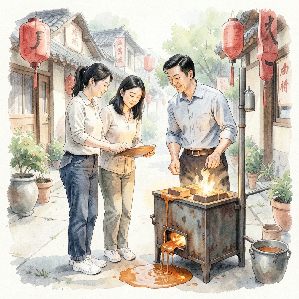 等待陶土制作完成