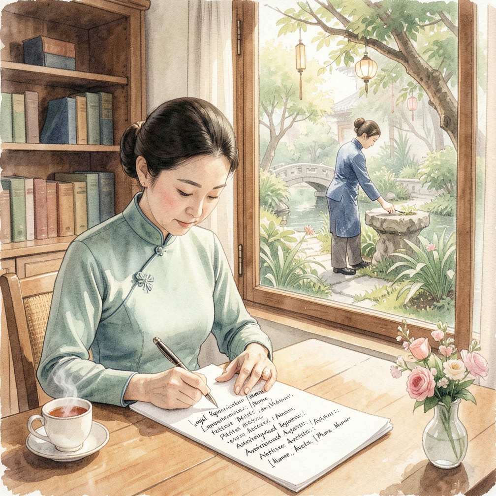 附加法律代表名單