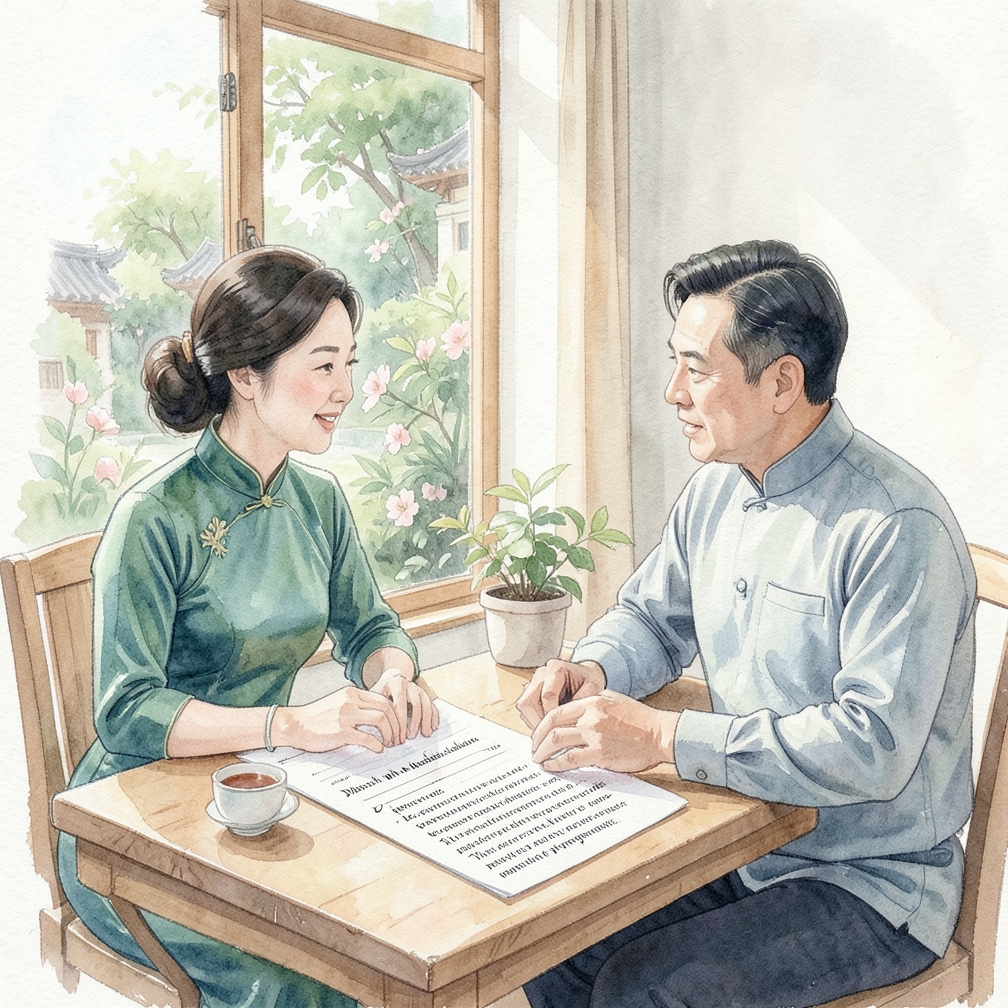 與專業人士討論清單內容