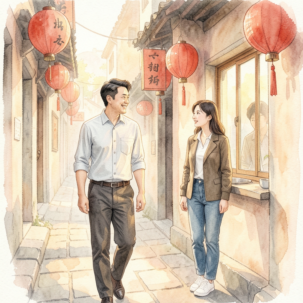 打招呼