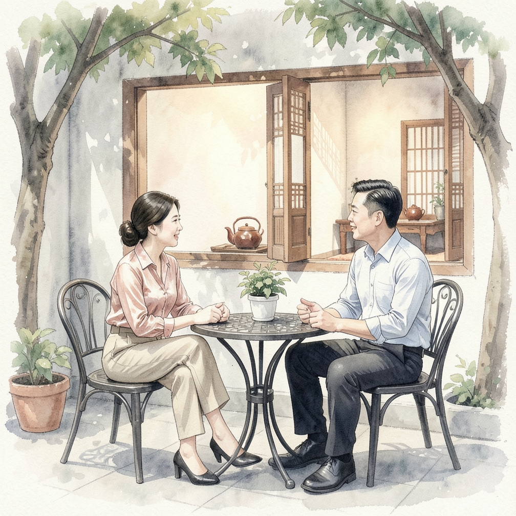 选择合适的时间交谈
