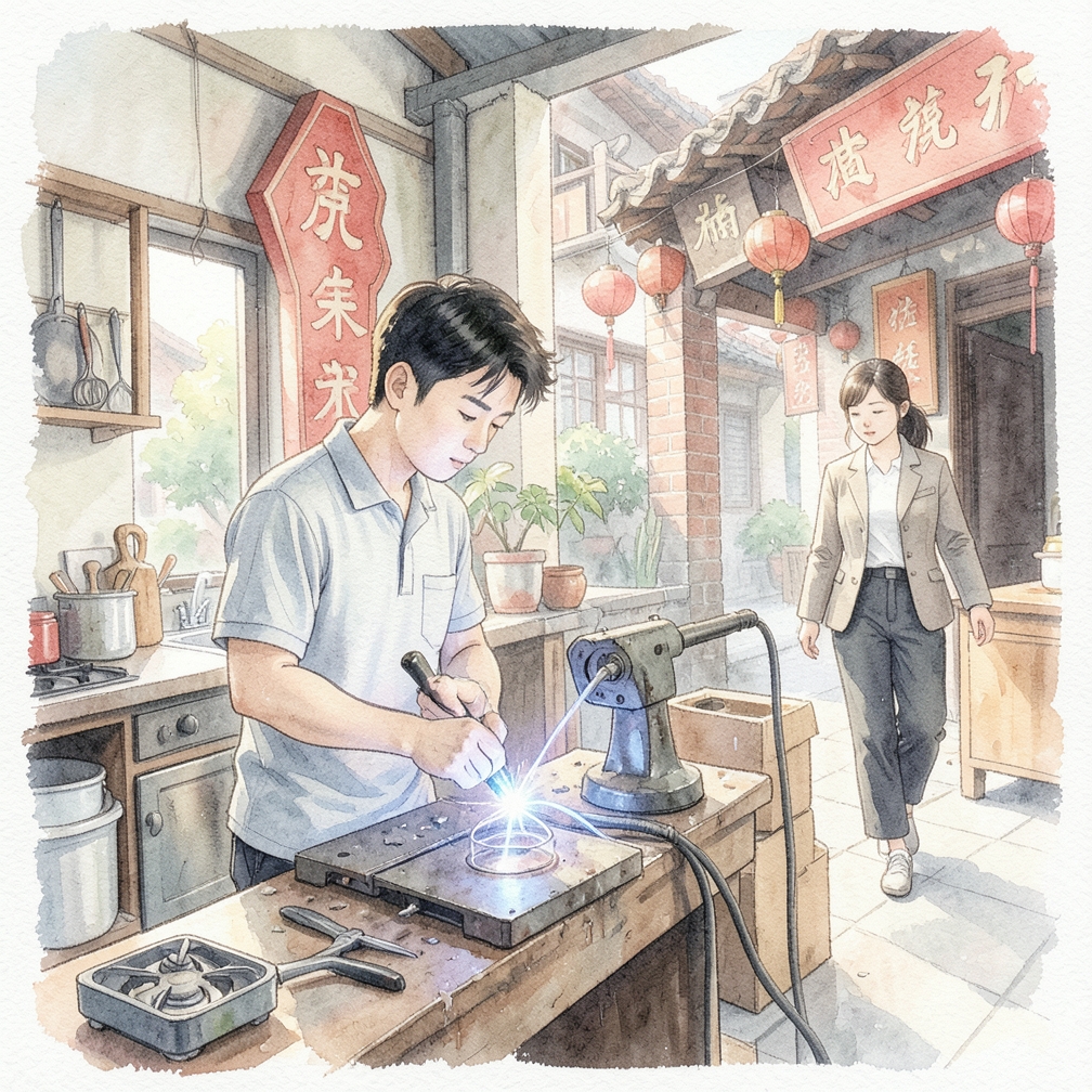 选择合适的中等电压以获得稳定的焊接电弧