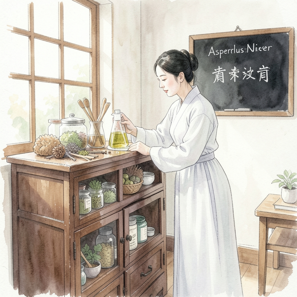 使用酒精消毒表面