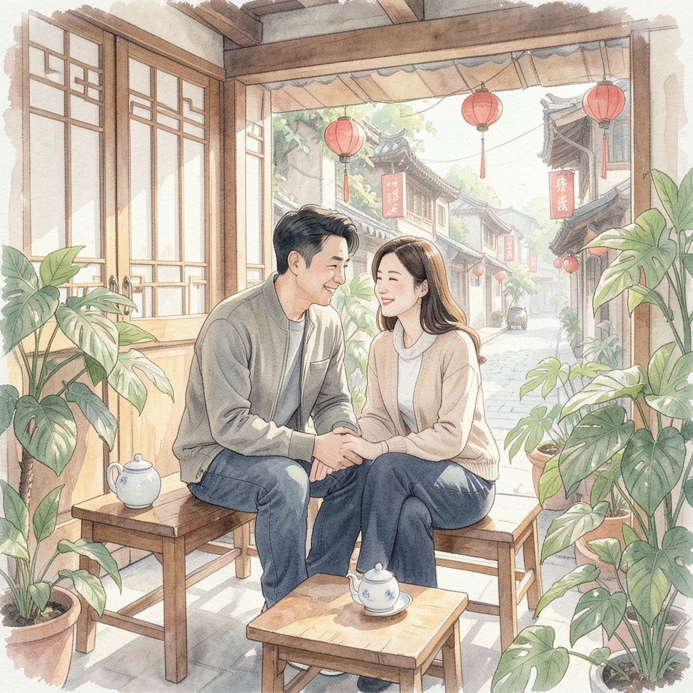 准备一段真诚的话语。