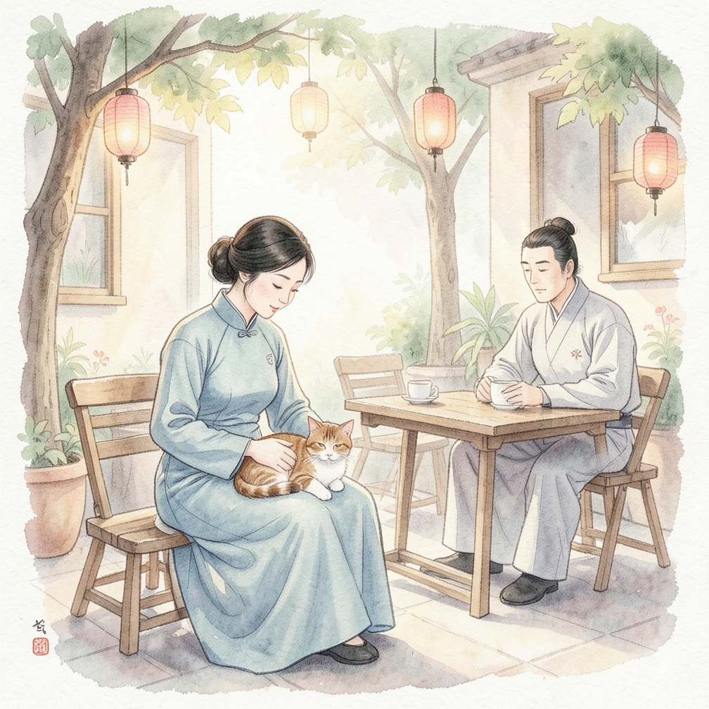 与猫共度时光
