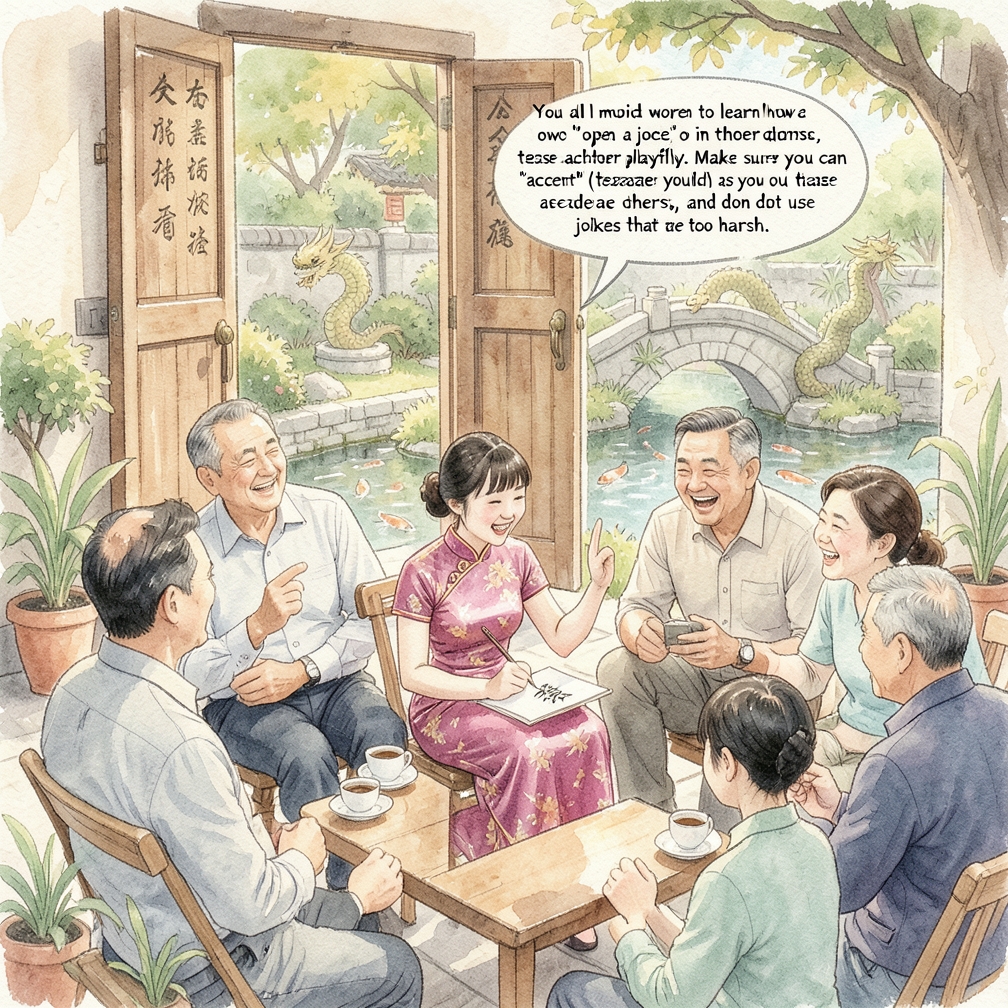 培养酷女孩的幽默感