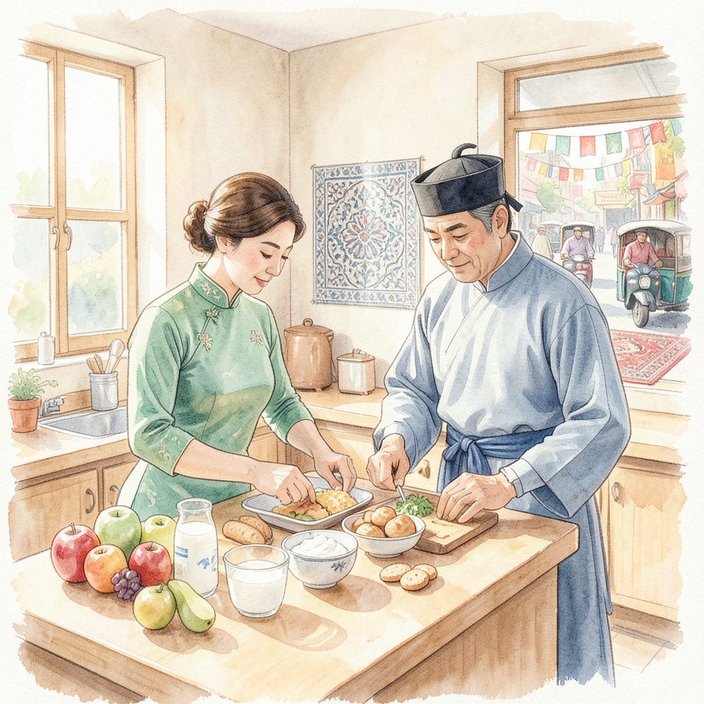 练习前避免进食