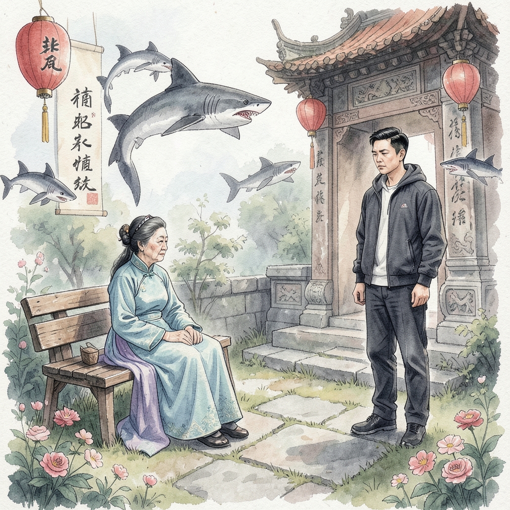 看到一群鲨鱼可能意味着你的声誉受到威胁