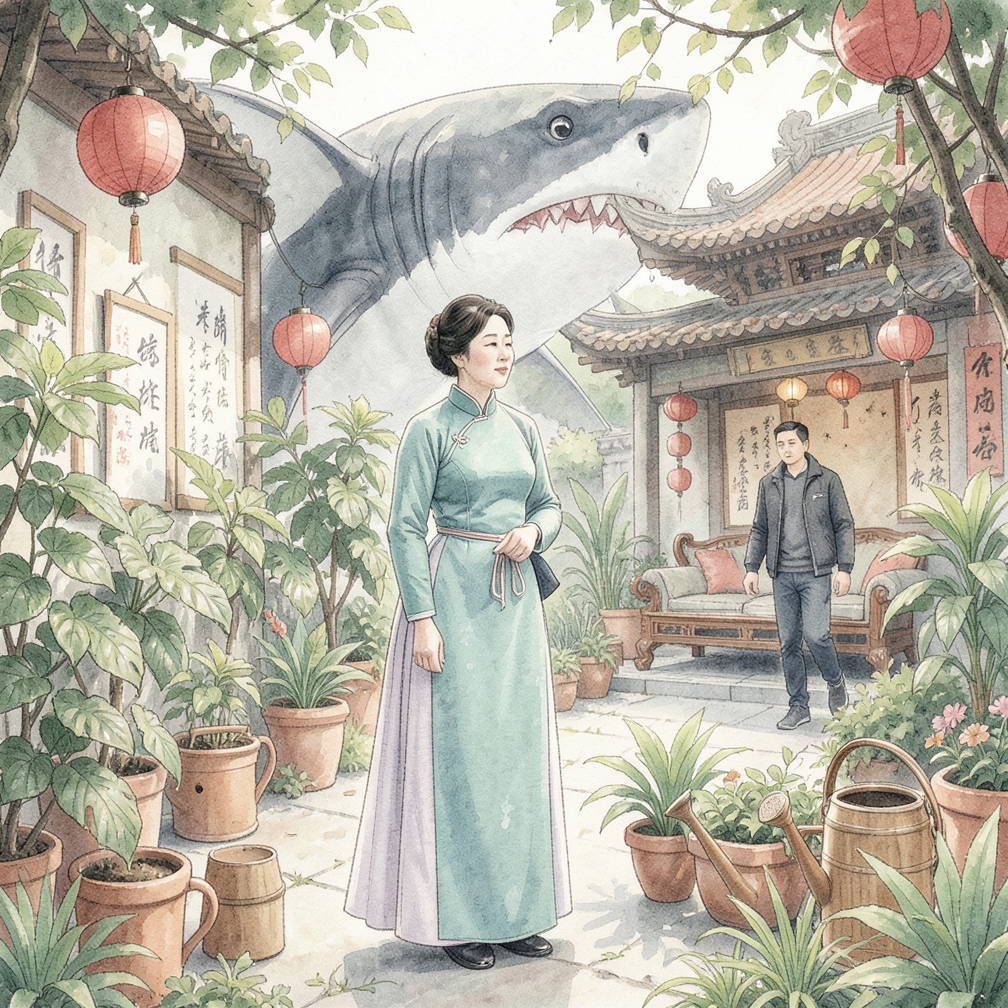 被鲨鱼吞食可能意味着你感到无助