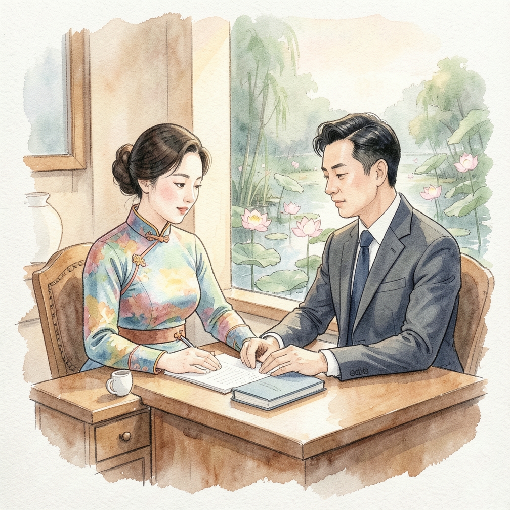 領口的平衡