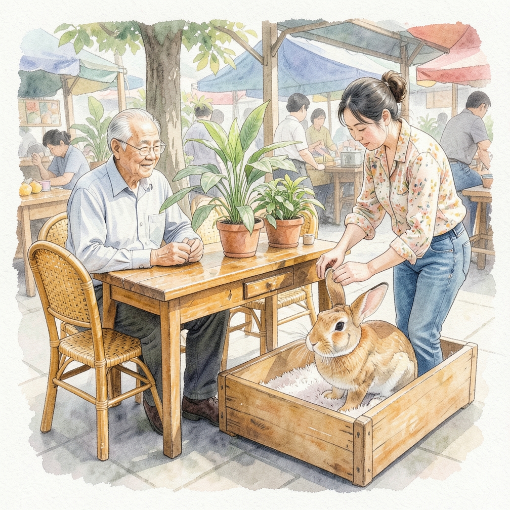 选择带实底的笼子