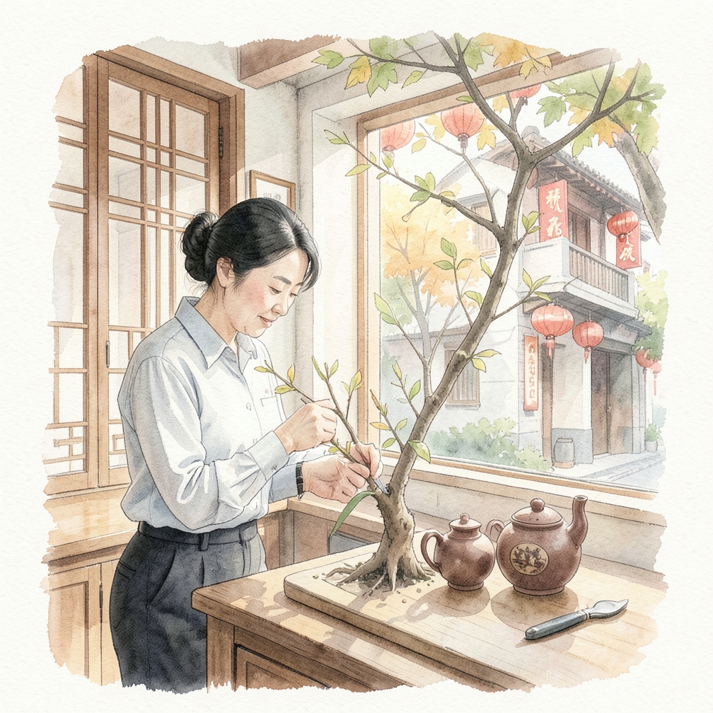 在休眠期准备修剪工具