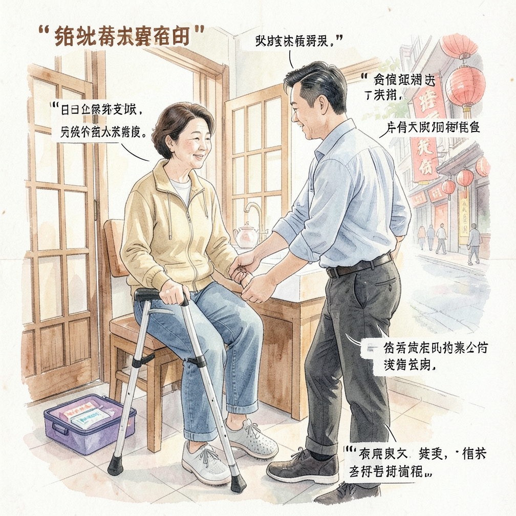 如何逐步应对脚后跟骨折的恢复