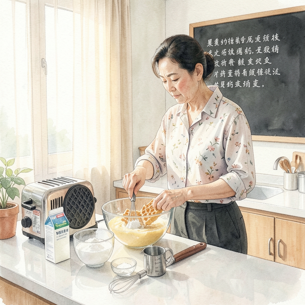 準備麵糊