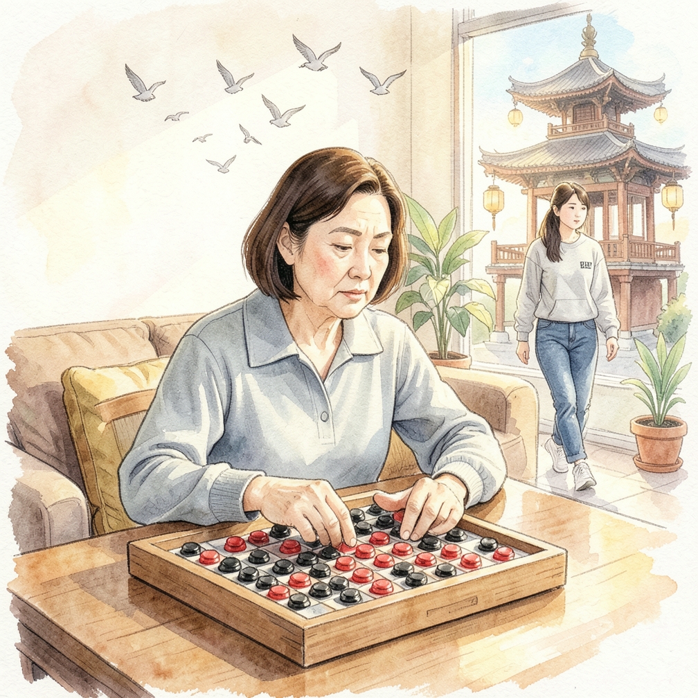 您好，用您的棋子形成一个“7”字形，以实现无懈可击的四连棋策略。