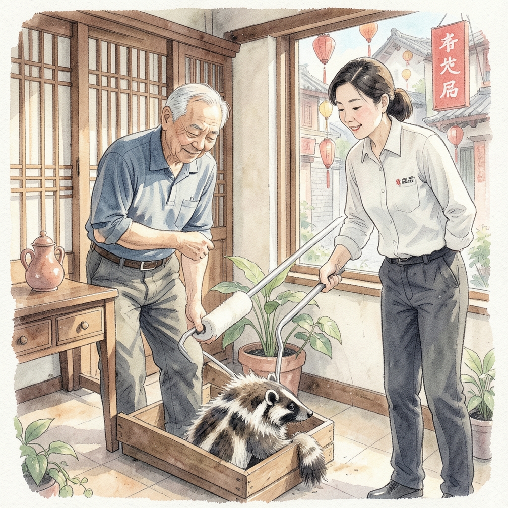 翻转重力门捕兽夹