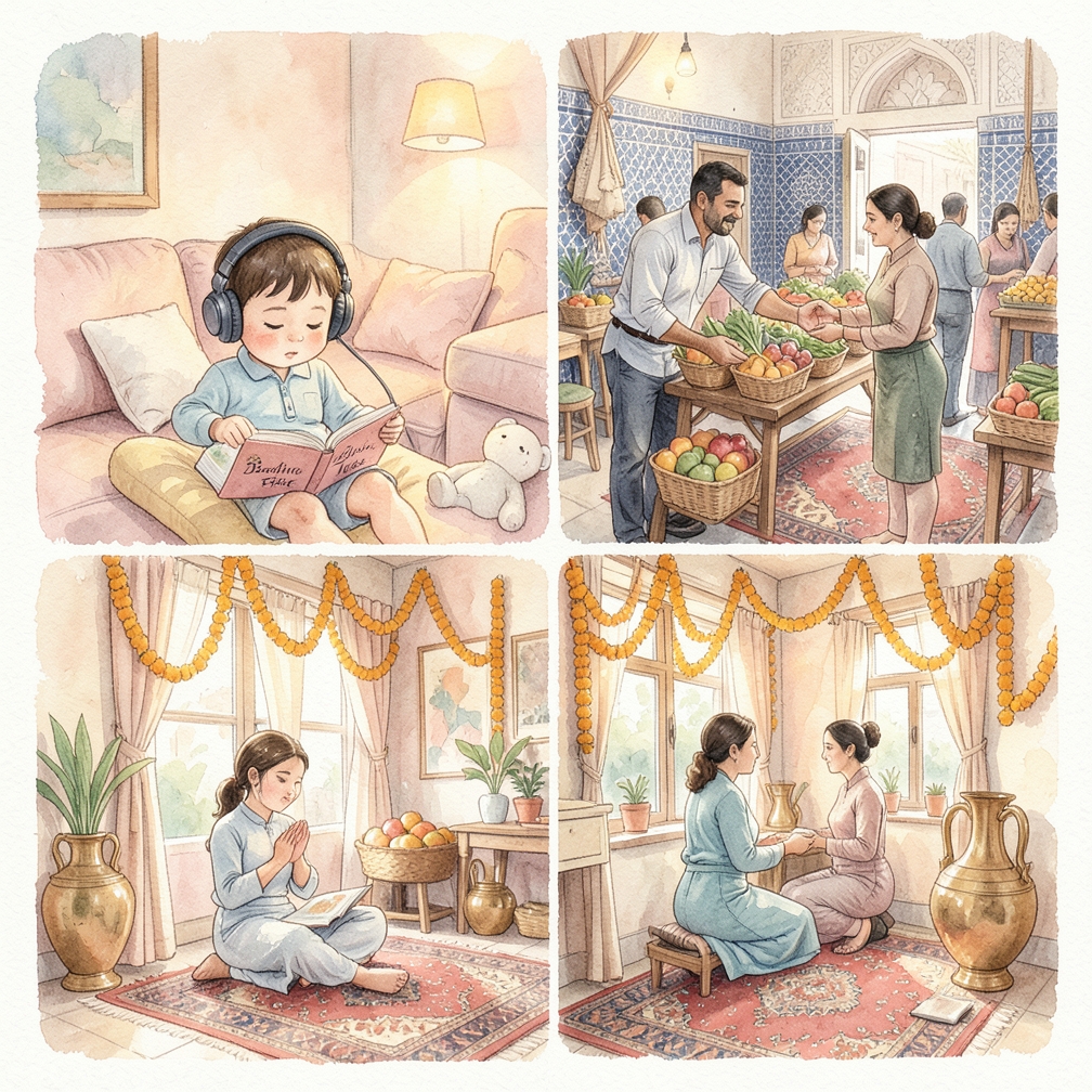 进行放松活动