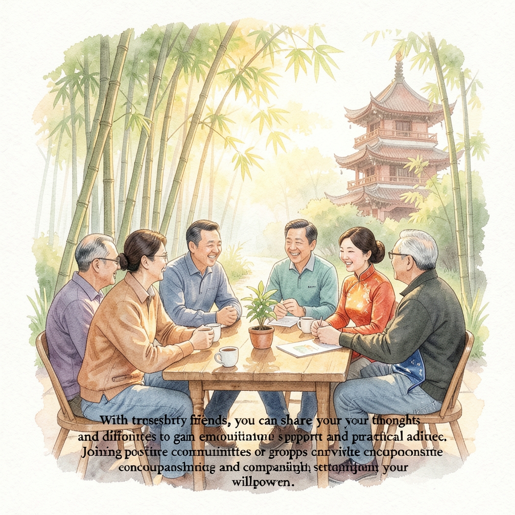 尋求支持與建立正向社群