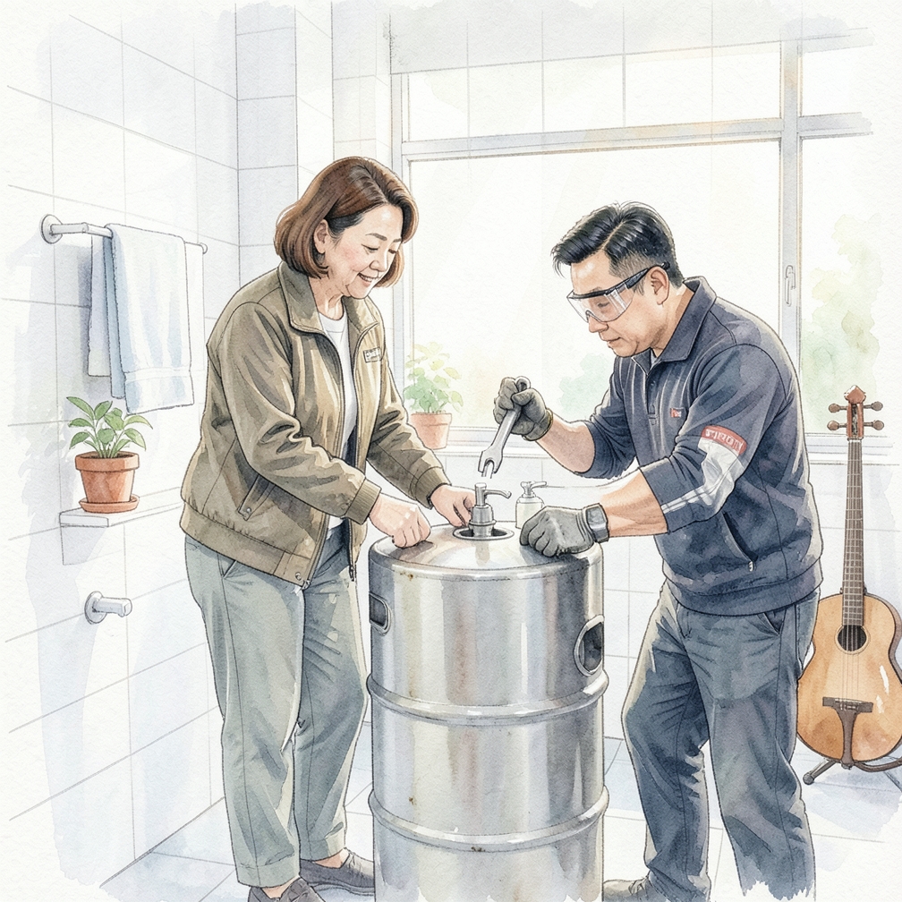 檢查油箱