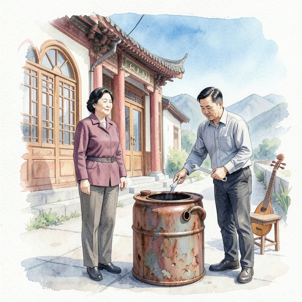 排空油箱