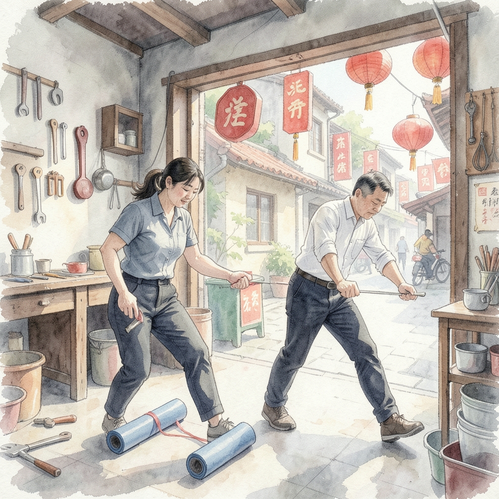 拉伸和泡沫轴放松