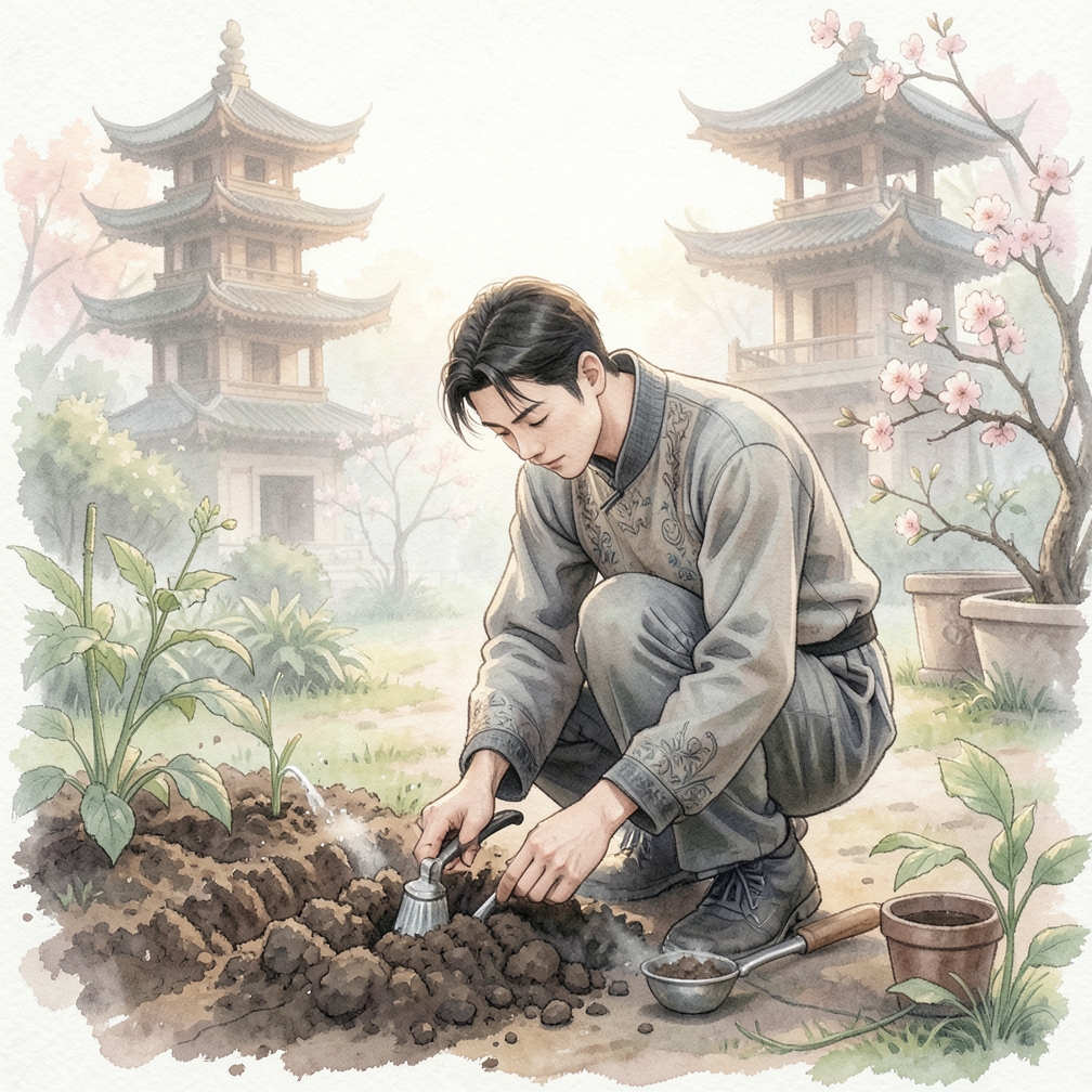 准备土壤以确保植物健康生长