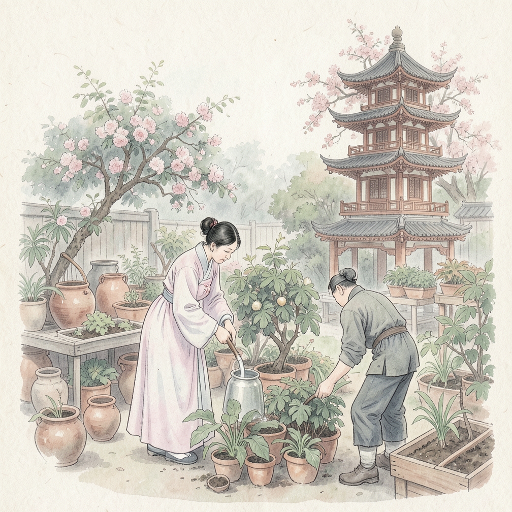 规划花园布局以实现美观与功能性